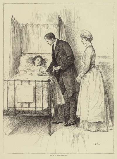 Illustration for The Story of a Nurse, by Honnor Morten by Mary L. Gow
