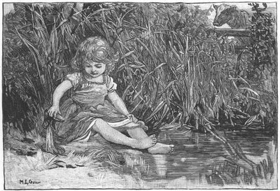 Scene from Silas Marner by George Eliot by Mary L Gow