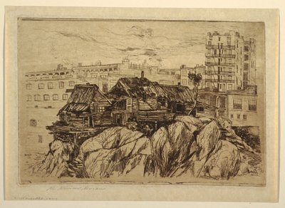 The Cliff Dwellers of New York by Mary Nimmo Moran