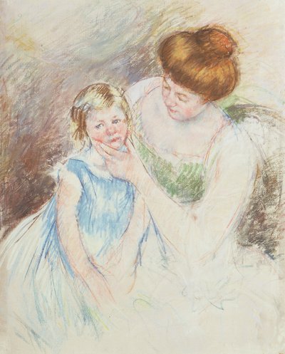 Mother with Left Hand Holding Sara