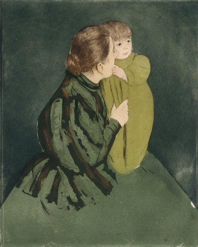 Peasant Mother and Child by Mary Stevenson Cassatt