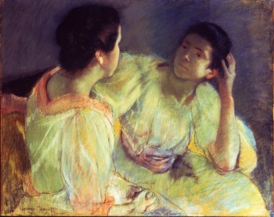 The Conversation by Mary Stevenson Cassatt