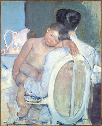 Woman sitting with a Child in her Arms, c.1890 by Mary Cassatt