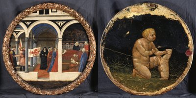 Birth Tray by Masaccio