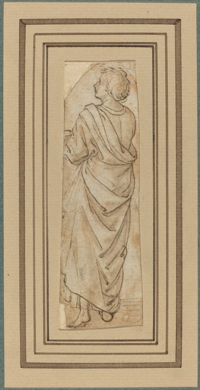 Saint John at the Foot of the Cross by Maso Finiguerra