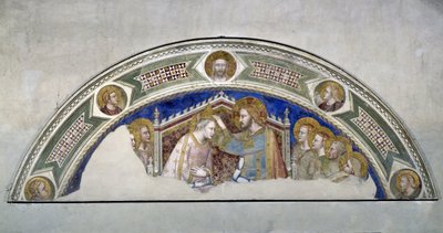Coronation of the Virgin by Maso di Banco