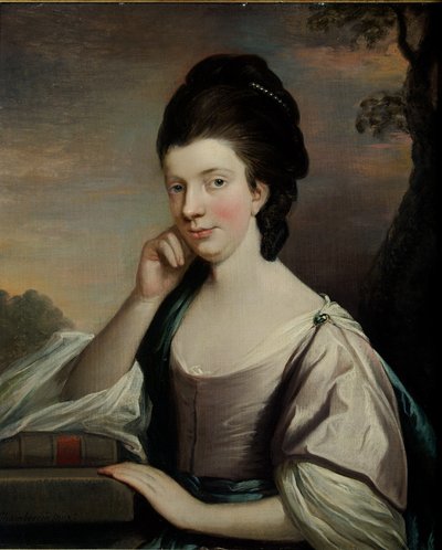 Portrait of a Lady, thought to be Mrs Elizabeth Hartley by Mason Chamberlain