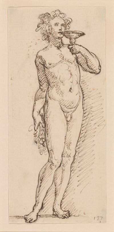 Bacchus by Massimiliano Soldani