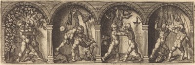 Les divers pourtraicts et figures III by Master AD