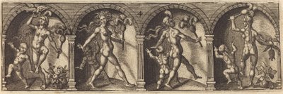 Various Portraits and Figures IV by Master AD