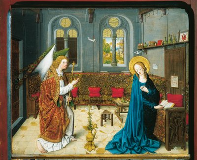 The Annunciation, from the Stories from the Life of Mary by Master Aachen