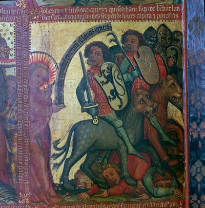 Detail from the Altar of the Apocalypse by Master Bertram of Hamburg