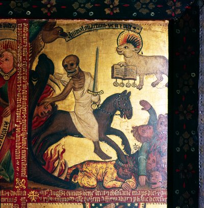 The Fourth Horseman of the Apocalypse, Roman Emperor Domitian by Master Bertram of Hamburg