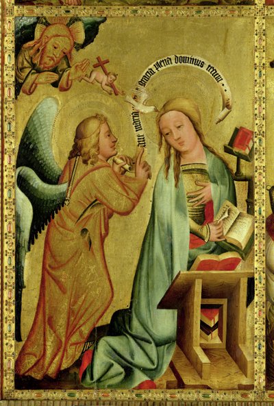The Annunciation from the High Altar of St. Peter