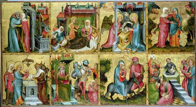 The Buxtehude Altar, Central Panel, 1400-10 by Master Bertram of Minden