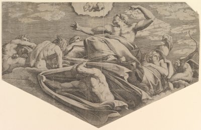Jupiter and Callisto by Master FG