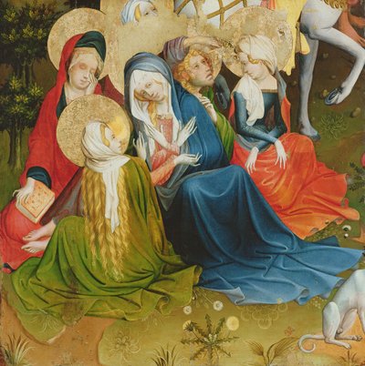 Group of Women at the Crucifixion, panel from the St. Thomas Altar from St. John
