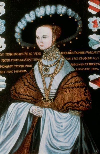 Margareta Eriksdotter Vasa (detail), 16th century by Master Hillebrandt