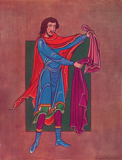 Elkanah from the St. Eadmundsbury Bible by Master Hugo