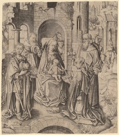 The Adoration of the Magi by Master I.A.M. of Zwolle