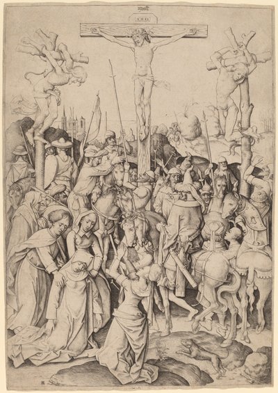 The Mount of Calvary by Master I.A.M. of Zwolle