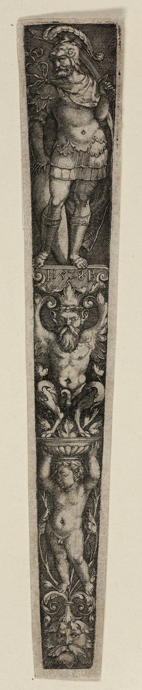 Dagger Sheath with a Warrior by Master I.B.