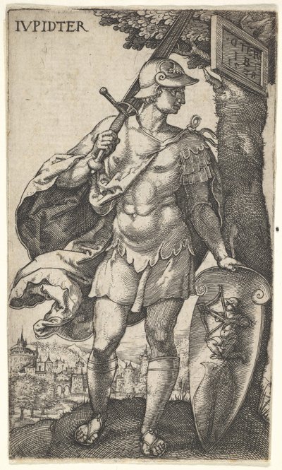 Jupiter from The Gods Who Preside Over the Planets by Master I.B.