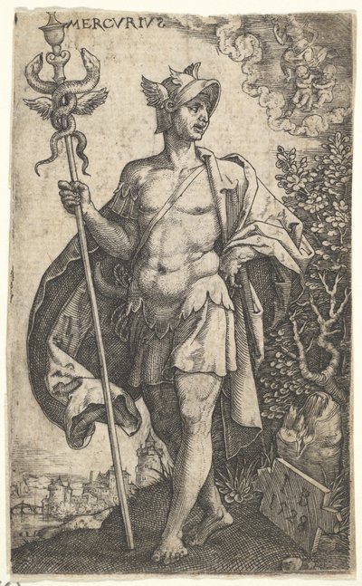 Mercury from The Gods Who Preside Over the Planets by Master I.B.
