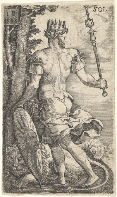 Sun from The Gods Who Preside Over the Planets by Master I.B.