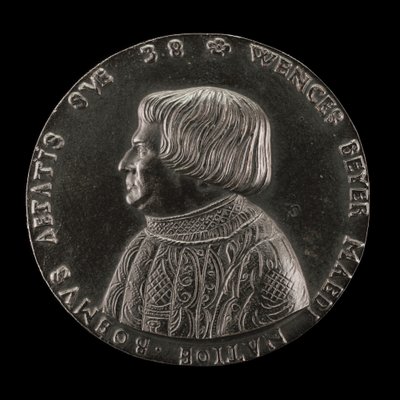 Václav Payer Wenceslaus Beyer, 1488-1537, State Physician of Bohemia [obverse], 1526 by Master M.P.