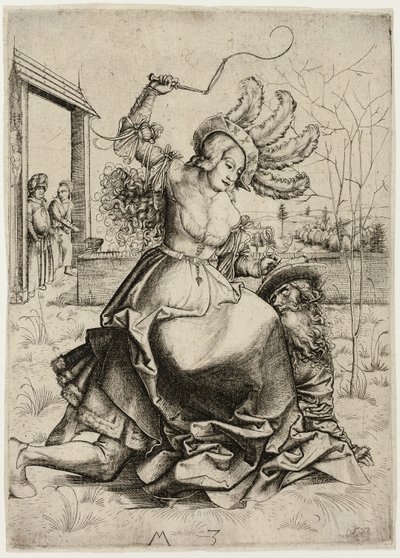 Aristotle and Phyllis by Master MZ