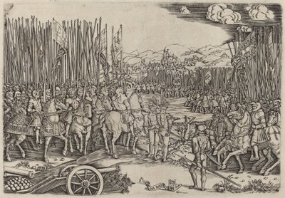 The Two Armies at the Battle of Ravenna by Master NA.DAT with the Mousetrap