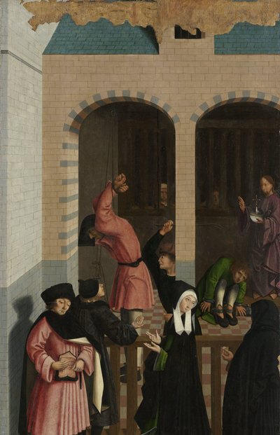 The Seven Works of Mercy (Panel) by Master of Alkmaar