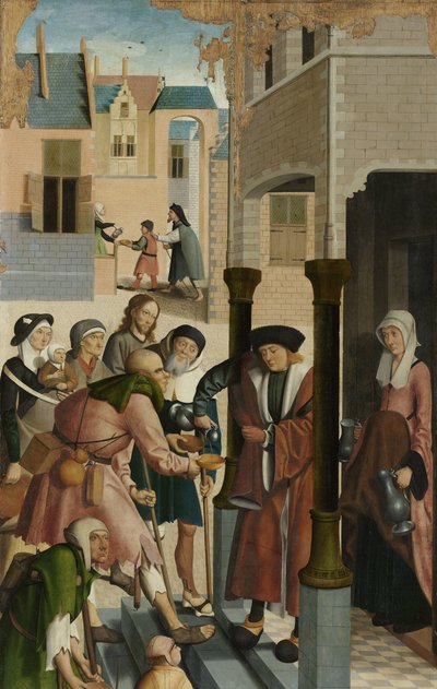 The Seven Works of Mercy by Master of Alkmaar