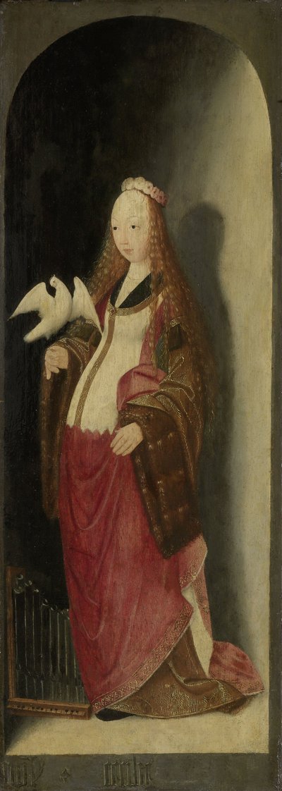 Saint Cecilia by Master of Brunswick