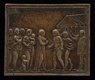 Coriolanus and the Women of Rome by Master of Coriolanus