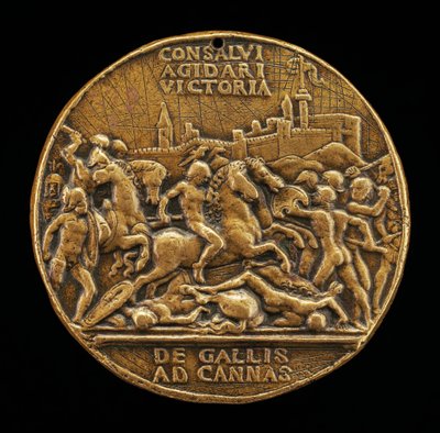 The Battle of Cannae (obverse) by Master of Coriolanus