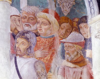 Fresco in chapel at Basilica of Santa Maria Assunta by Master of Crea
