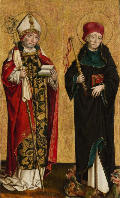 Saint Adalbert and Saint Procopius by Master of Eggenburg