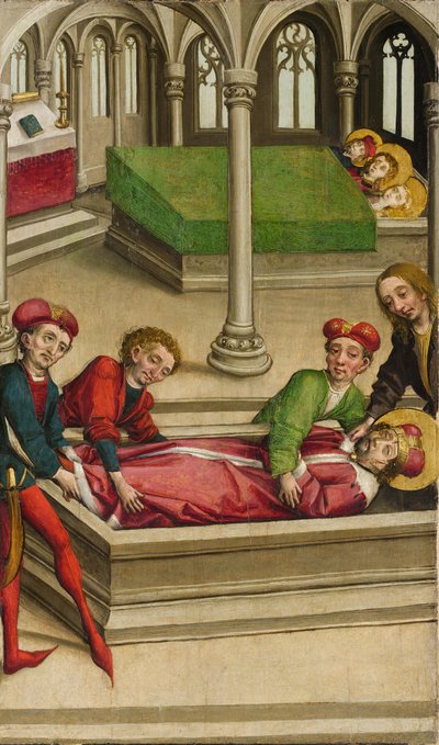 The Burial of Saint Wenceslas by Master of Eggenburg