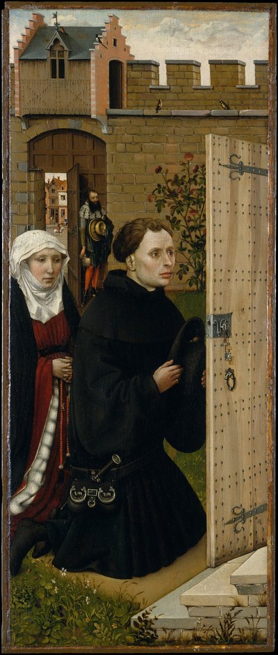 Annunciation Triptych (Merode Altarpiece) by Master of Flémalle