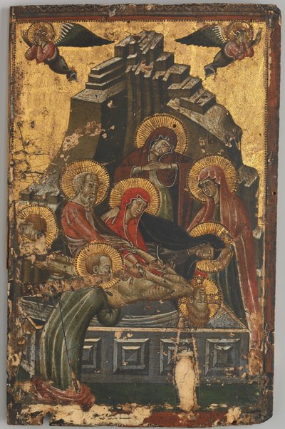 The Entombment by Master of Forli