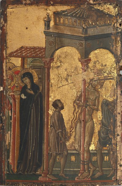 The Flagellation, first half 14th century by Master of Forli