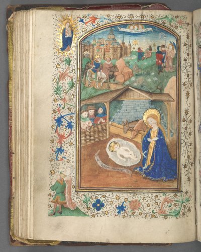Book of Hours (Use of Utrecht): fol. 62v, The Nativity by Master of Gijsbrecht van Brederode