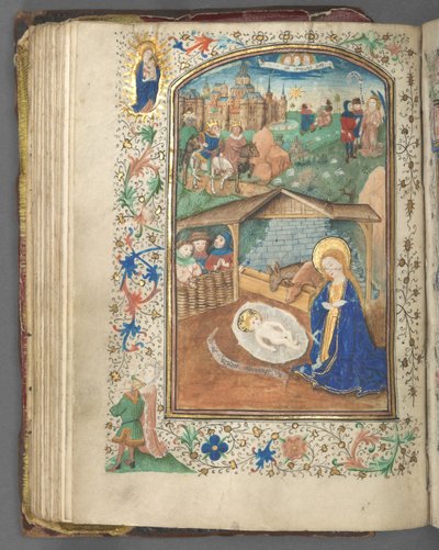 Book of Hours Use of Utrecht: fol. 62v, The Nativity by Master of Gijsbrecht van Brederode