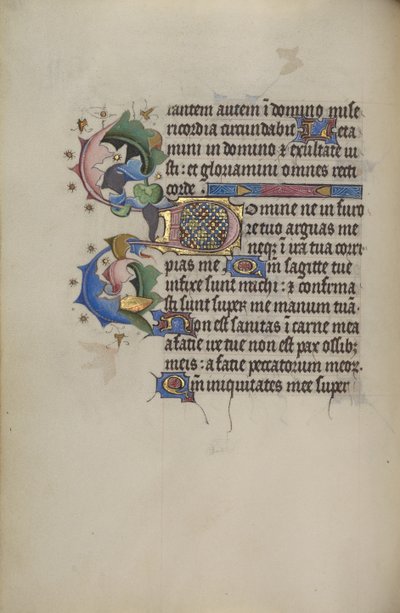 Decorated Initial D by Master of Guillebert de Mets