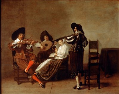 Musical Evening by Master of Haarlem