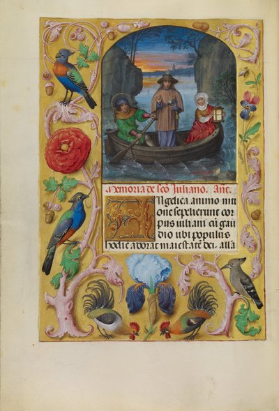 Saint Julianus and His Wife by Master of James IV of Scotland