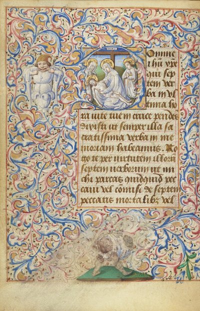 Initial D: The Lamentation by Master of Jean Rolin II (Hand B)