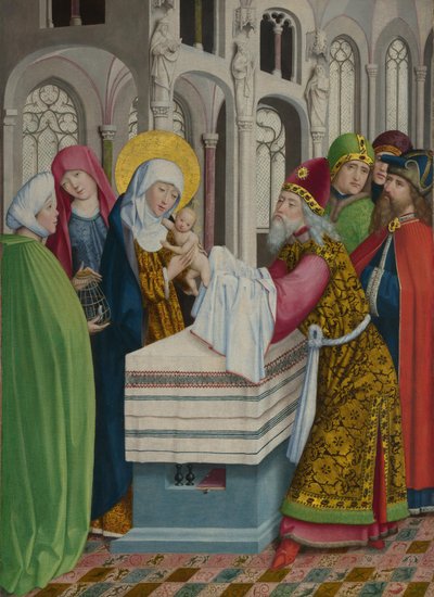 The Presentation in the Temple The Liesborn Altarpiece by Master of Liesborn